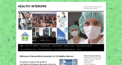 Desktop Screenshot of healthy-interiors.com